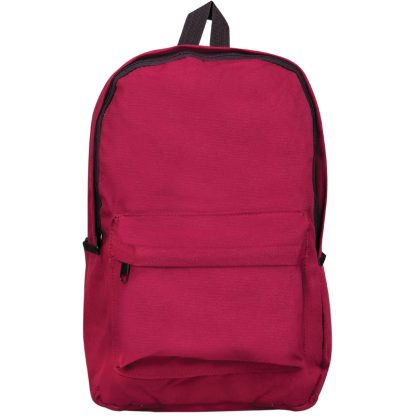 Рюкзак ArtSpace Street Plus, 43*31*15см, 1 отделение, 3 кармана, уплотненная спинка, бордовый