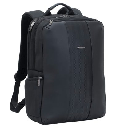 Рюкзак для ноутбука 15,6″ RivaCase 8165, исскуственная кожа, полиэстер, черный, 440*310*120мм