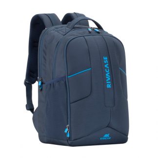 Рюкзак для ноутбука 17,3″ RivaCase “Borneo” 7861, полиэстер, темно-синий, 470*300*210мм